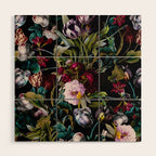 Night Forest X Wood Wall Art Gallery Image 1