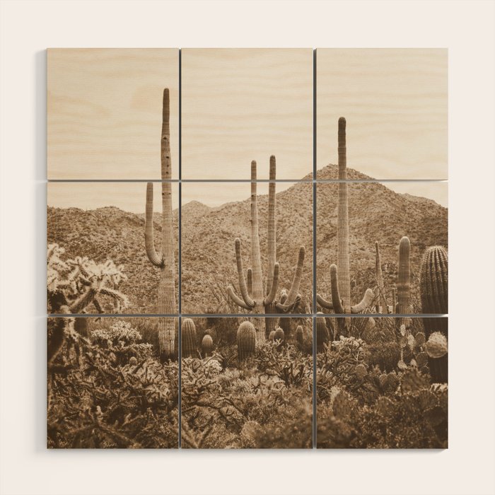 Bohemian Southwest Wood Wall Art Gallery Image 1