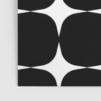 Retro '50s Shapes in Black and White Poster Gallery Image 3