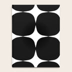 Retro '50s Shapes in Black and White Notebook Gallery Image 4