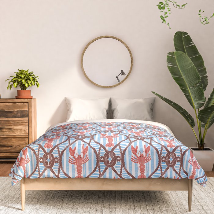 Coastal Lobster Elegance Comforter Gallery Image 3