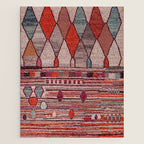 Earthy Berber Geometry Jigsaw Puzzle Gallery Image 1