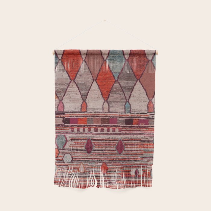 Earthy Berber Geometry Wall Hanging Gallery Image 1