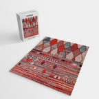 Earthy Berber Geometry Jigsaw Puzzle Gallery Image 2