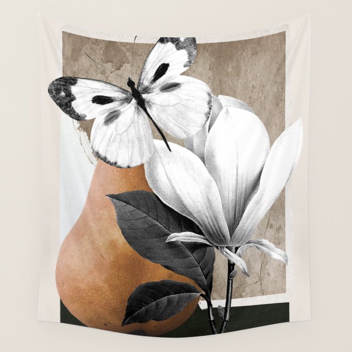 collage art/Still Life Wall Tapestry Gallery Image 1