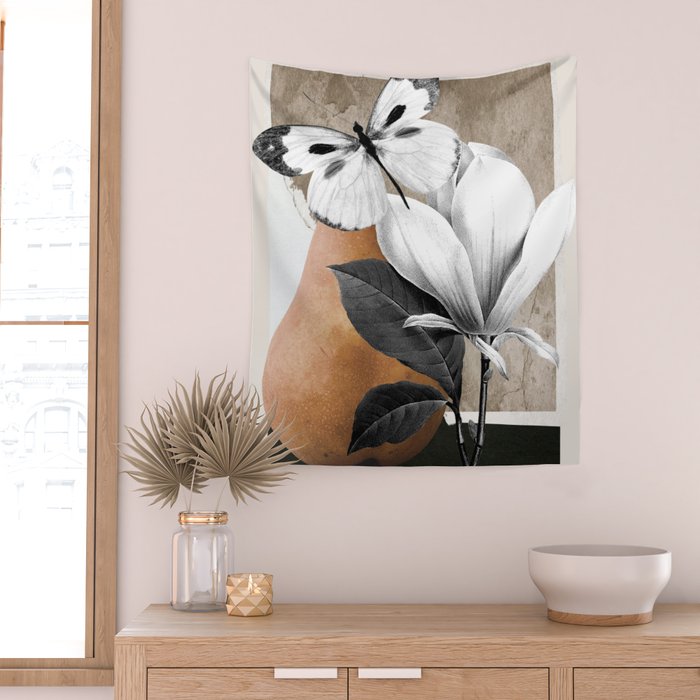 collage art/Still Life Wall Tapestry Gallery Image 2