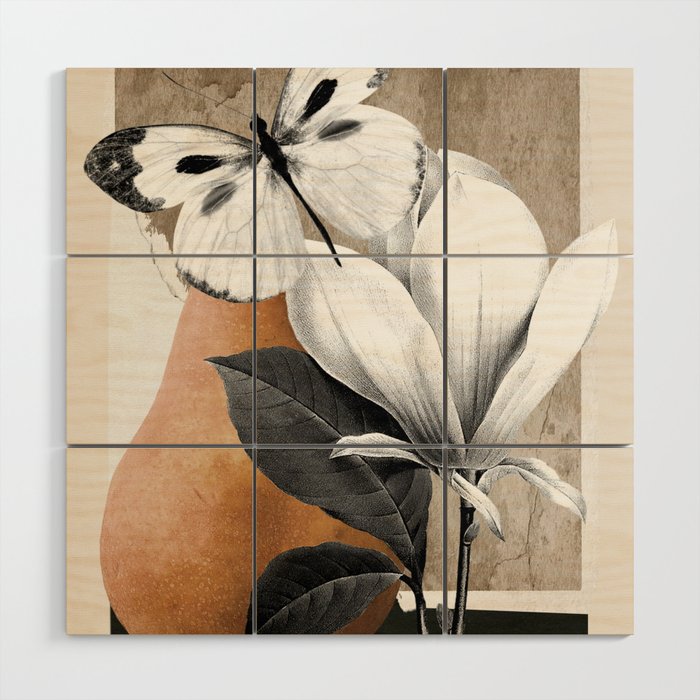 collage art/Still Life Wood Wall Art Gallery Image 1