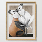 collage art/Still Life Serving Tray Gallery Image 1