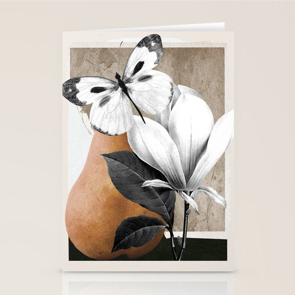 collage art/Still Life Stationery Card Gallery Image 2