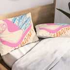 Pastel Sardines in Open Tin Can - Vintage Art Pillow Sham Gallery Image 2