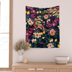 NIGHT FOREST XXII Wall Tapestry Gallery Image 2