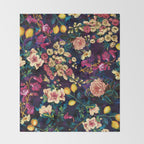 NIGHT FOREST XXII Throw Blanket Gallery Image 2