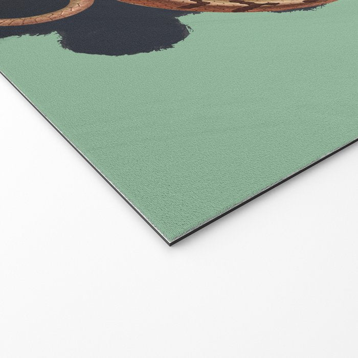 Snake and Butterflies 2 Welcome Mat Gallery Image 2