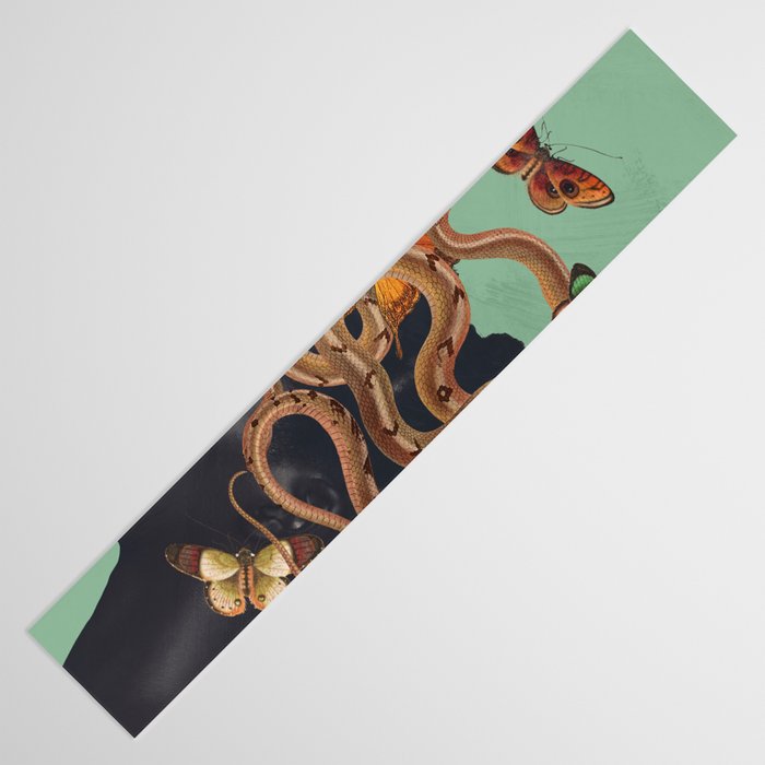 Snake and Butterflies 2 Table Runner Gallery Image 3