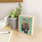 Snake and Butterflies 2 Mini Art Print Gallery Image 2
