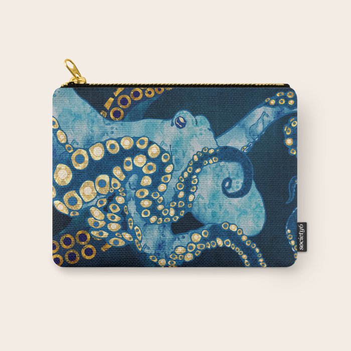 Metallic Octopus VII Carry All Pouch Gallery Image 1