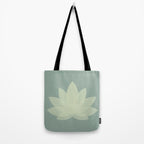 Lotus Flower Minimalism XIV Tote Bag Gallery Image 2