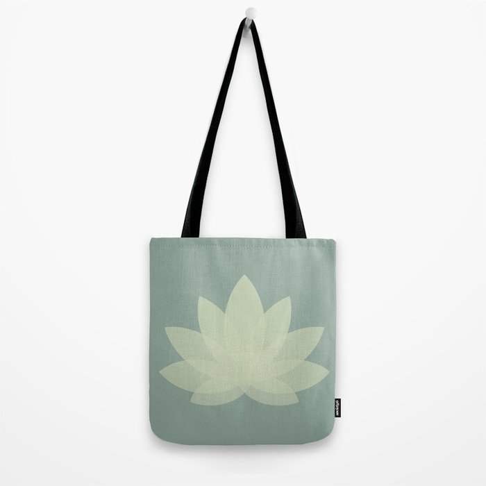 Lotus Flower Minimalism XIV Tote Bag Gallery Image 2