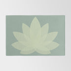 Lotus Flower Minimalism XIV Rug Gallery Image 2