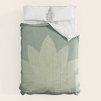 Lotus Flower Minimalism XIV Comforter Gallery Image 6