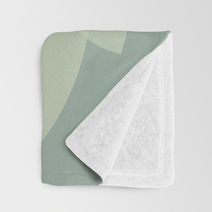 Lotus Flower Minimalism XIV Throw Blanket Gallery Image 3