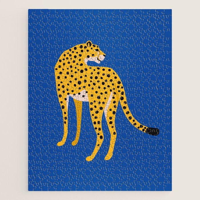 The Stare 2: Golden Cheetah Edition Jigsaw Puzzle Gallery Image 1