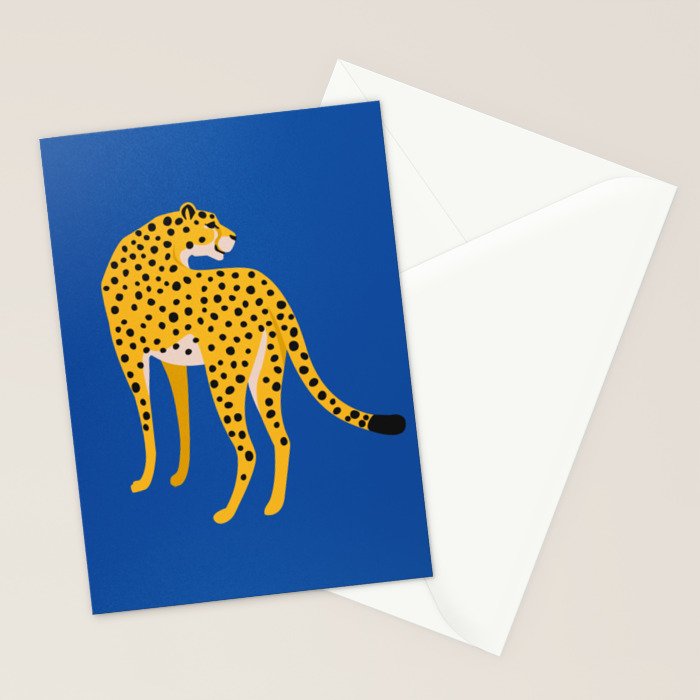 The Stare 2: Golden Cheetah Edition Stationery Card Gallery Image 2