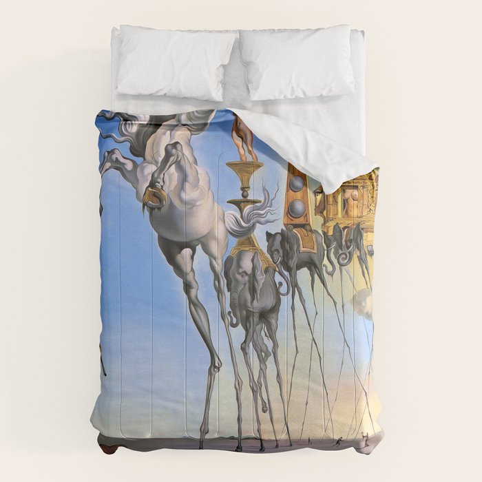 Salvador Dali The Temptation of St. Anthony 1946 Artwork for Wall Art, Prints, Posters, Tshirts, Men, Women, Kids Comforter Gallery Image 6