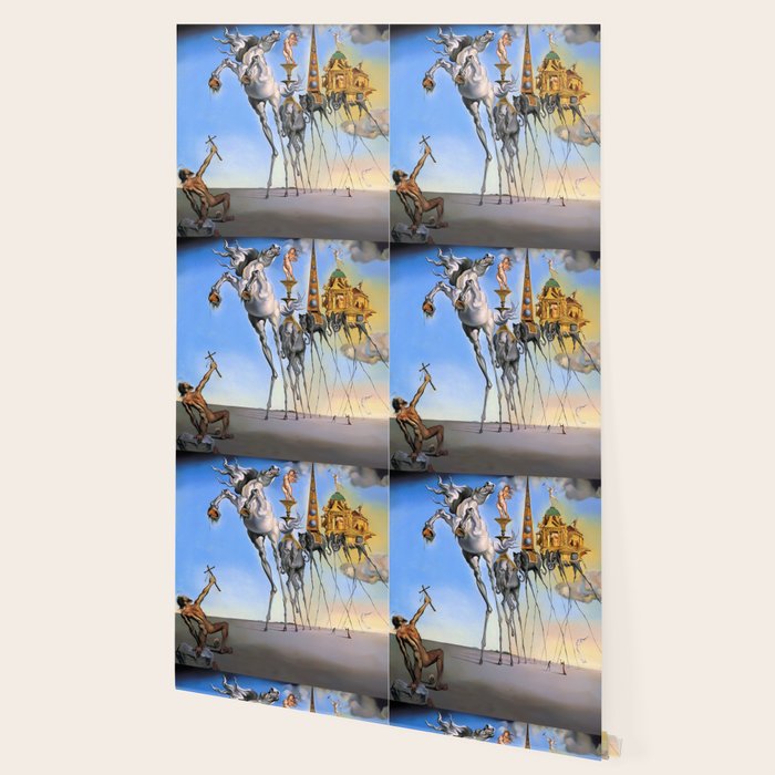 Salvador Dali The Temptation of St. Anthony 1946 Artwork for Wall Art, Prints, Posters, Tshirts, Men, Women, Kids Wallpaper Gallery Image 2
