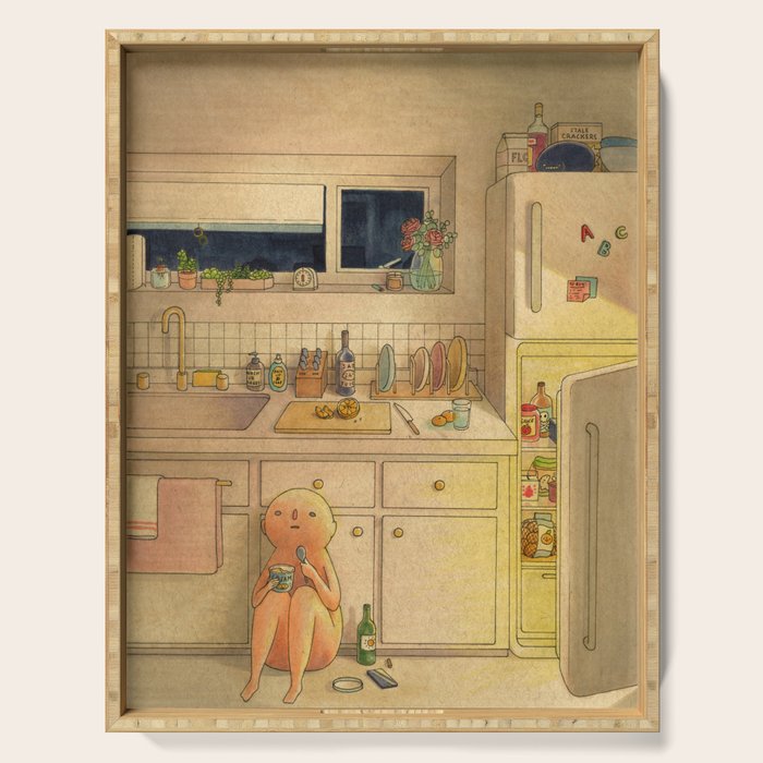 Quarantine Serving Tray Gallery Image 1