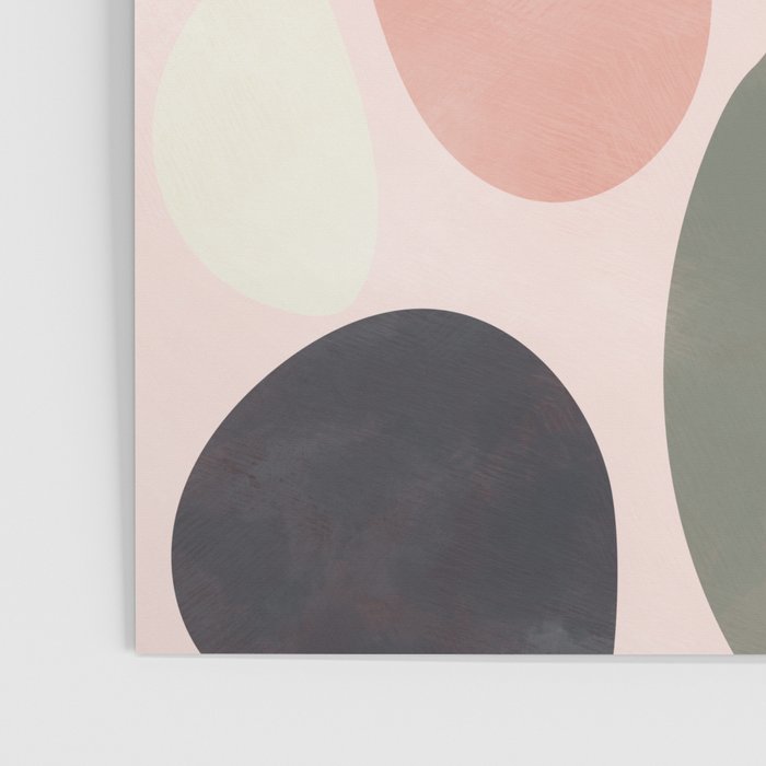 dots and pebbles mid century abstract Poster Gallery Image 3