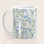 âWild Blueberryâ- Botanical Pattern (1) Coffee Mug Gallery Image 3