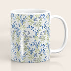 âWild Blueberryâ- Botanical Pattern (1) Coffee Mug Gallery Image 1