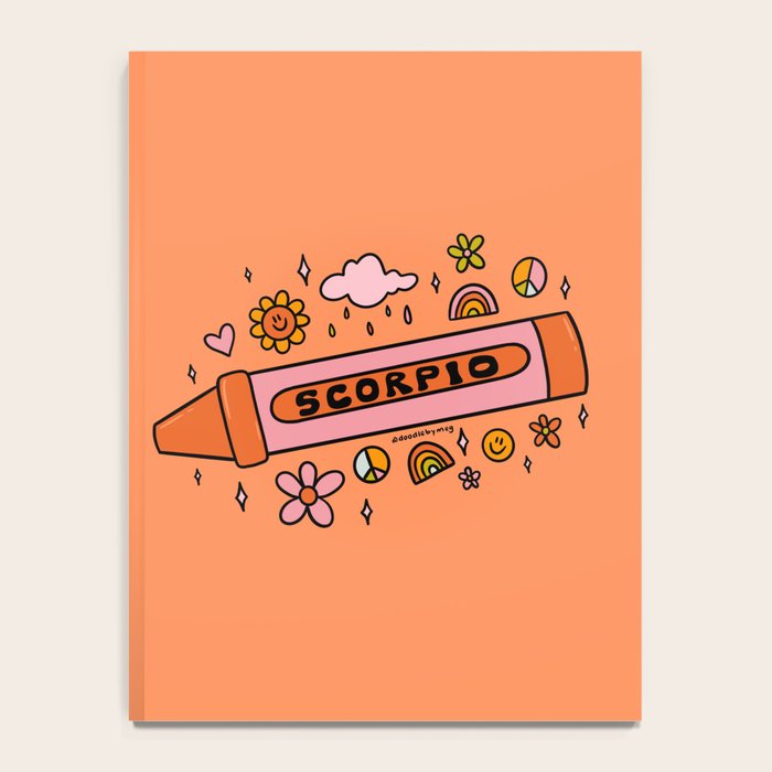 Scorpio Crayon Notebook Gallery Image 4