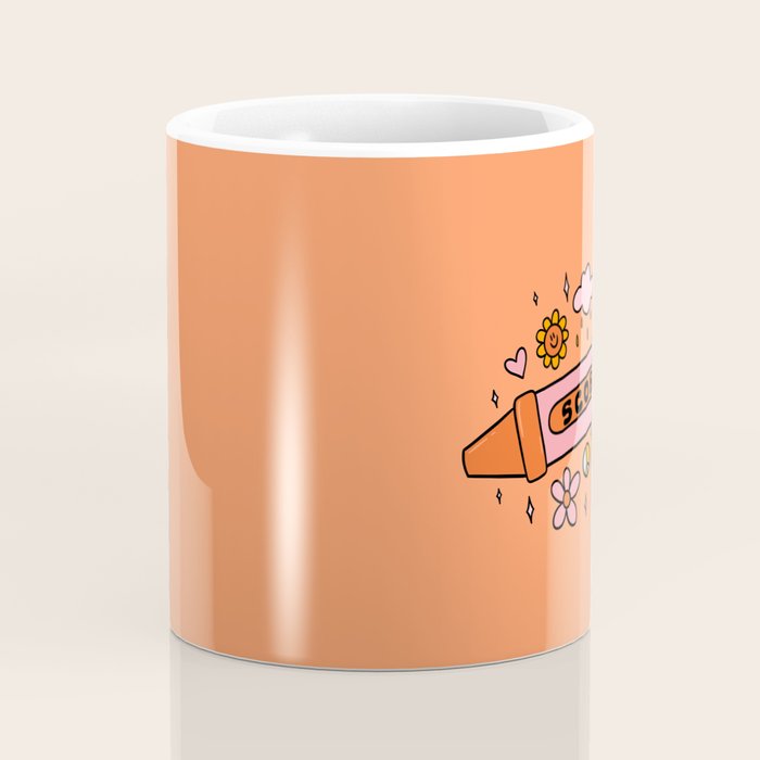Scorpio Crayon Coffee Mug Gallery Image 4