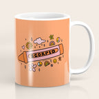 Scorpio Crayon Coffee Mug Gallery Image 1