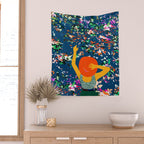 Lost in the meadows of our memories, it took me time to realise the seasons had changed again Wall Tapestry Gallery Image 2