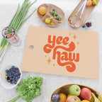 Yee Haw - Orange on Cream Cutting Board Gallery Image 2