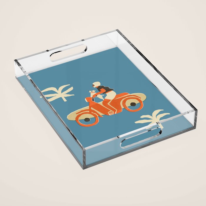 Beach ahead Acrylic Tray Gallery Image 1