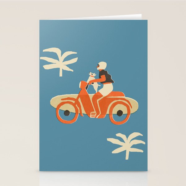 Beach ahead Stationery Card Gallery Image 1