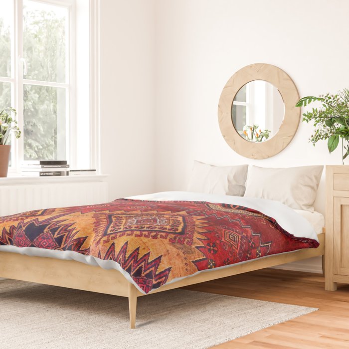 N200 - Berber Moroccan Heritage Oriental Traditional Moroccan Style Duvet Cover Gallery Image 2