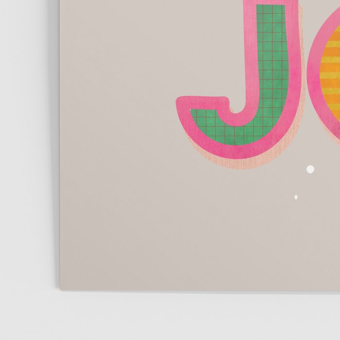 LOVE & JOY Festive Letters Poster Gallery Image 3