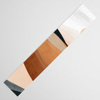 Abstract Art Landscape 41 Terracotta Table Runner Gallery Image 3
