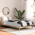 Black Signature White Background Comforter Gallery Image 2