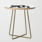 Black Signature White Background Side Table Gallery Image 1