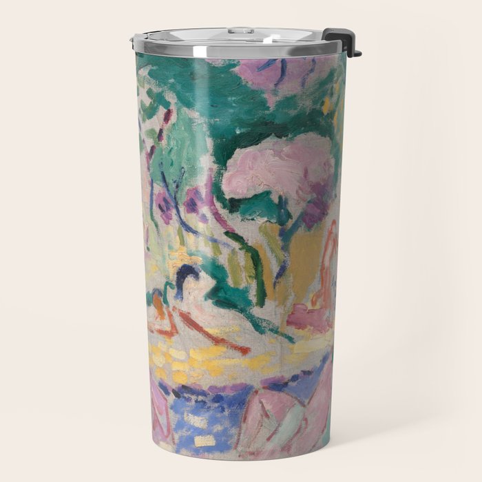 The Joy of Life (sketch) by Henri Matisse Travel Mug Gallery Image 2