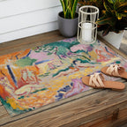The Joy of Life (sketch) by Henri Matisse Outdoor Rug Gallery Image 2