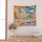 The Joy of Life (sketch) by Henri Matisse Wall Tapestry Gallery Image 2
