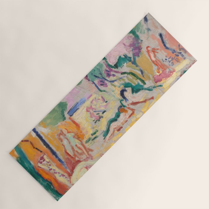 The Joy of Life (sketch) by Henri Matisse Yoga Mat Gallery Image 1