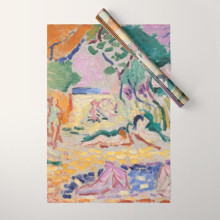 The Joy of Life (sketch) by Henri Matisse Wrapping Paper Gallery Image 1